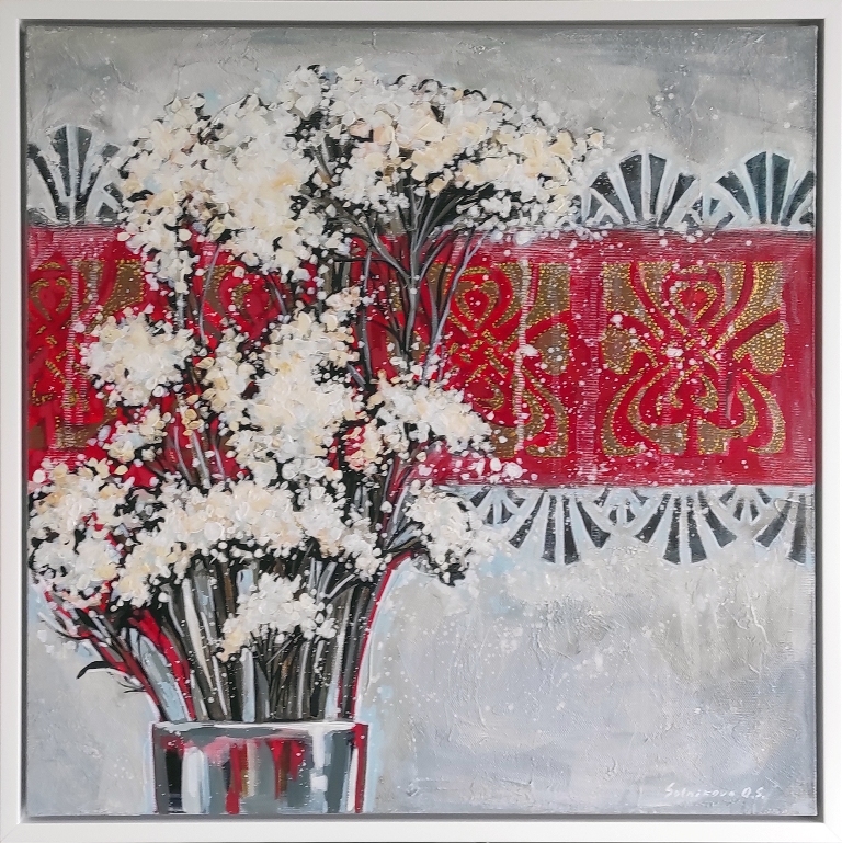 "Белая статица. Букет 2"