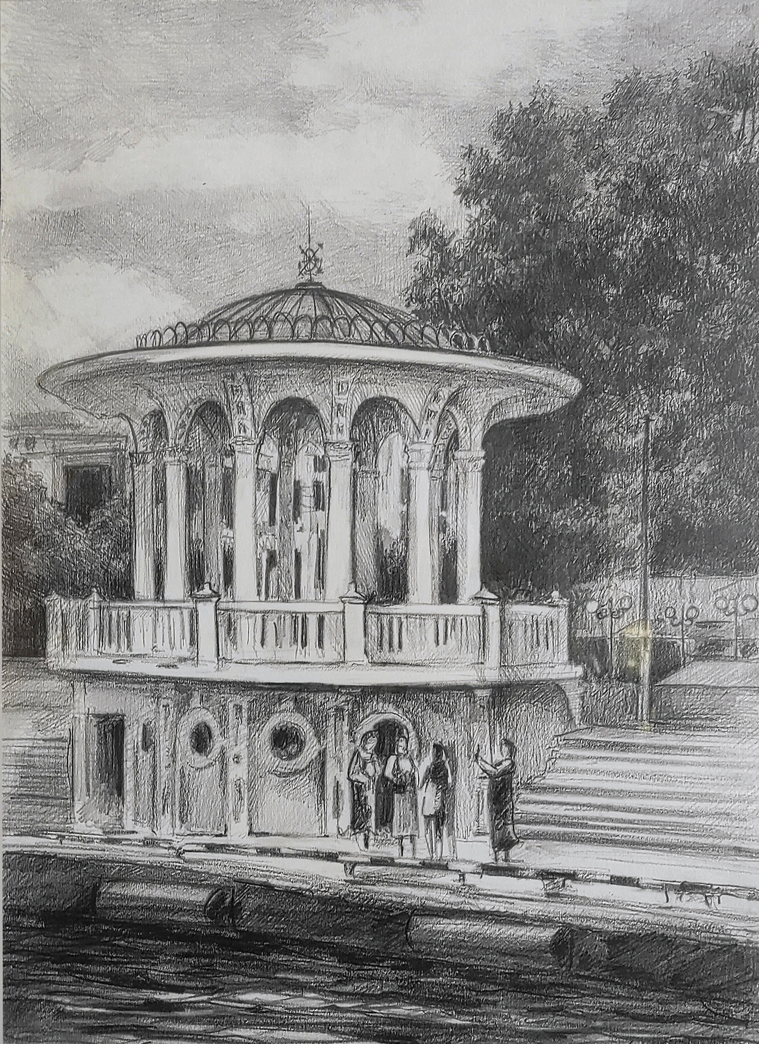 "Ротонда в морпорту Сочи"