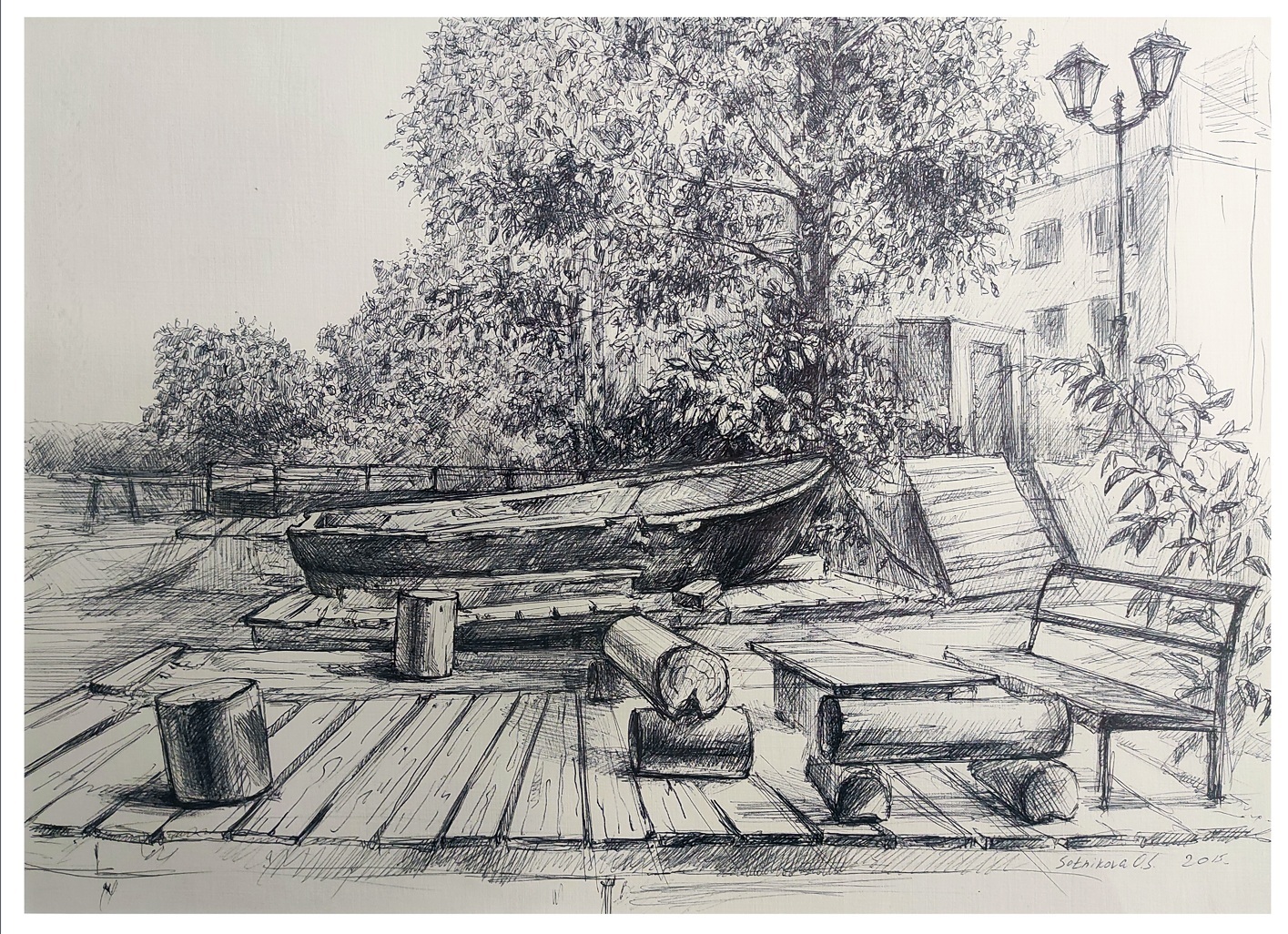 "Плёс. Берег Волги"