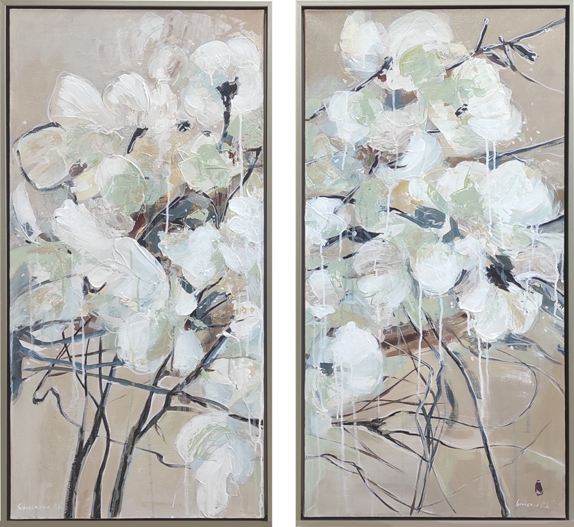 Диптих "Цветение"
